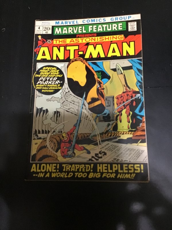 Marvel Feature #4 (1972) 1st Bronze Ant Man! Hi grade! VF+ Richmond CERT wow!