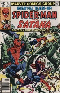 Marvel Team-Up #81 VF/NM ; Marvel | Spider-Man Satana