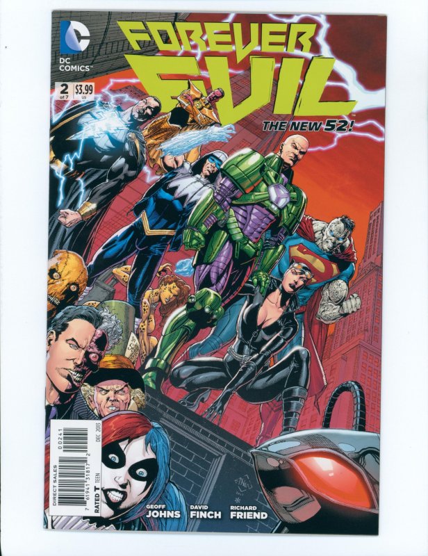 Forever Evil #2 Ethan Van Sciver Secret Society of Super-Villains Cover (2013)