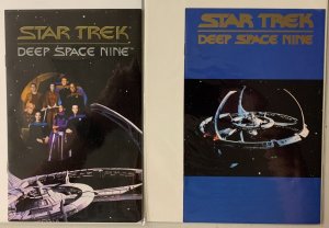 Star Trek Deep Space Nine Ashcan set #1-2 Malibu Comics 2 diff 7.0 (1993)