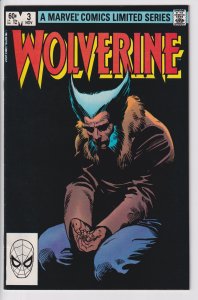 WOLVERINE #3 (Nov 1982) Sharp VF 8.0, white!