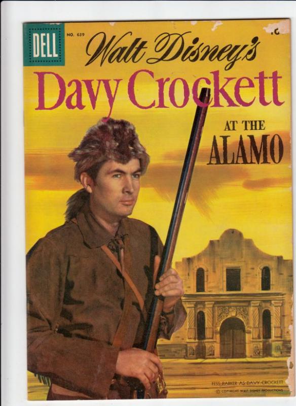 Four Color #639 (Jul-57) VG+ Affordable-Grade Davy Crockett