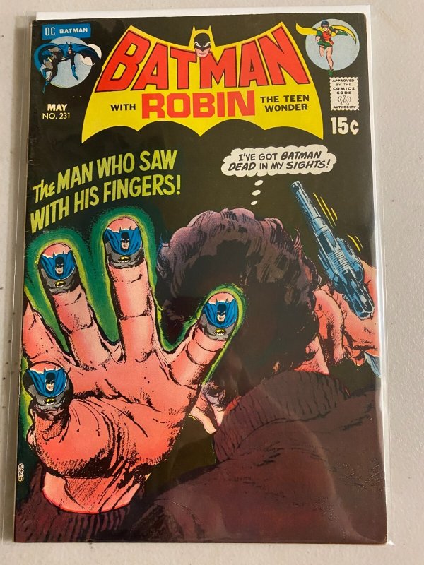 Batman #231 DC (5.0 VG/FN) cover by Neal Adams (1971)