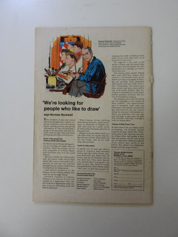 Sub-Mariner #10 (1969) VG+ condition top staple detached from cover