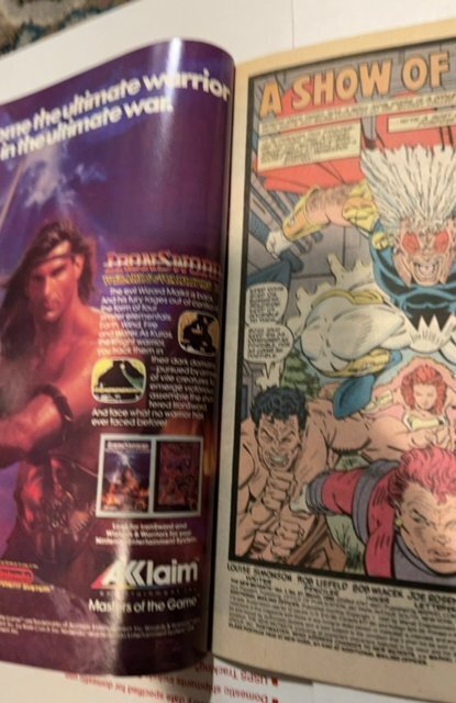 The New Mutants #87 (1990)first Cable app and new  mutants