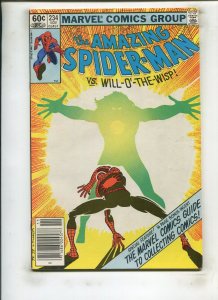 AMAZING SPIDER-MAN #234 (8.0) NEWSSTAND!! 1982