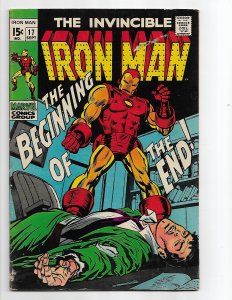 Iron Man #17 (1969) VG