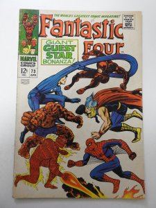 Fantastic Four #73 (1968) VG- Condition see description