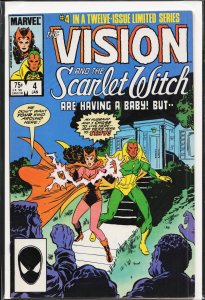 The Vision and the Scarlet Witch #4 (1986) The Vision