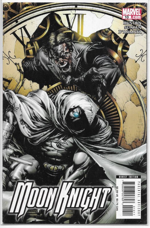 Moon Knight (vol. 3, 2006) #10 FN Huston/Suayan, Punisher