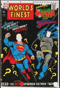 World's Finest Comics #167 (1967) Superman and Batman and Robin
