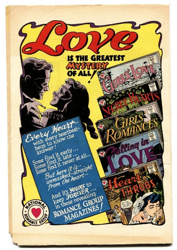 GIRLS LOVE STORIES #64 1959-ROMANCE-FARM LOVE TRIANGLE G/VG. 