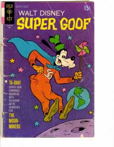 Lot Of 4 Disney Comic Books Super Goof # 17 WDC&S Vol # 29 #10 + 2 Coverless DK1