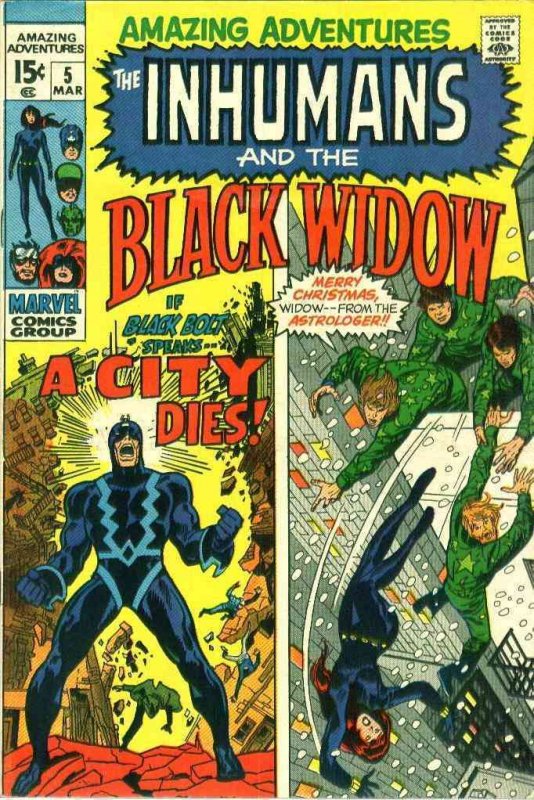 Amazing Adventures (3rd Series) #5 VG ; Marvel | low grade comic Black Widow - I