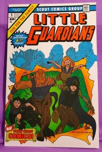 LITTLE GUARDIANS #1 ComicTom101 Nate Johnson Homage Variant Cover (Scout 2021)