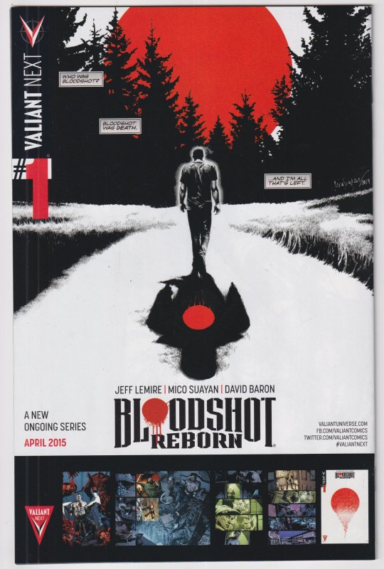 Bloodshot Reborn #1 (2015) Bloodshot