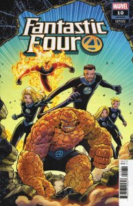 Fantastic Four (6th Series) #10B VF/NM ; Marvel | 655 Ron Lim Variant Walmart Ed