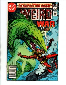 Weird War Tales #103 newsstand - Kubert - Horror - 1981 - FN/VF