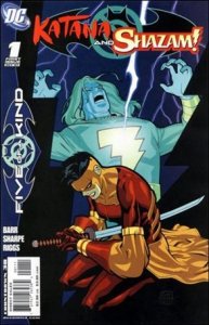 Outsiders: Five of a Kind - Katana/Shazam 1-A  VF/NM