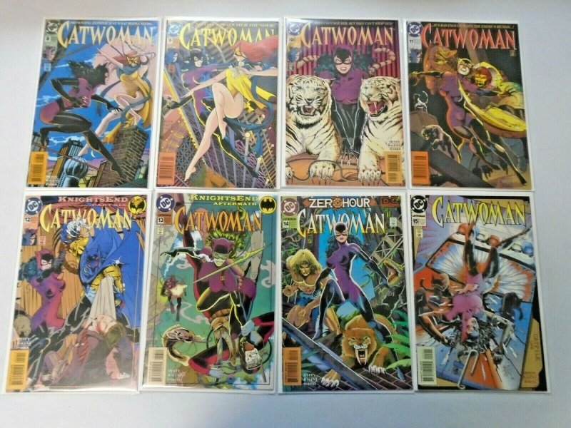 Catwoman Comic Lot 2nd Series From: #0-57 + Annual 40 Diff Avg 8.5 VF+ (1993-98)