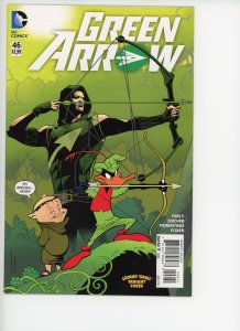 Green Arrow 46 Looney Tunes Variant  9.0 (our highest grade) Daffy Duck!