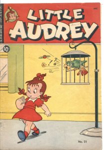 Little Audrey #21 1952-St John Golden Age-PARROT WANTS A CRACKER COVER-MAGICI...