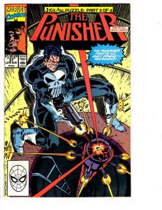 5 The Punisher Marvel Comic Books # 34 35 36 37 38 Reavers Jigsaw Mike Baron WM3