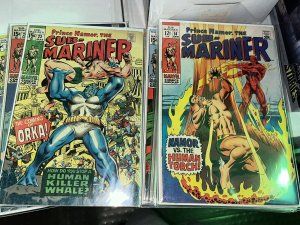 Sub-Mariner (1968) Lot - Complete Series Set w/#’s 1-72, Has 5 34 35 50, Clean