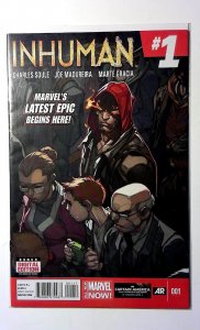 Inhuman #1 (2014) Marvel Comics Inhumans 1st Print Comic Book