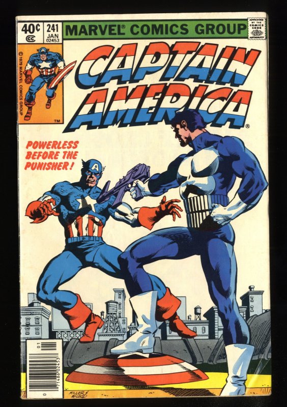 Captain America #241 FN 6.0 Punisher!