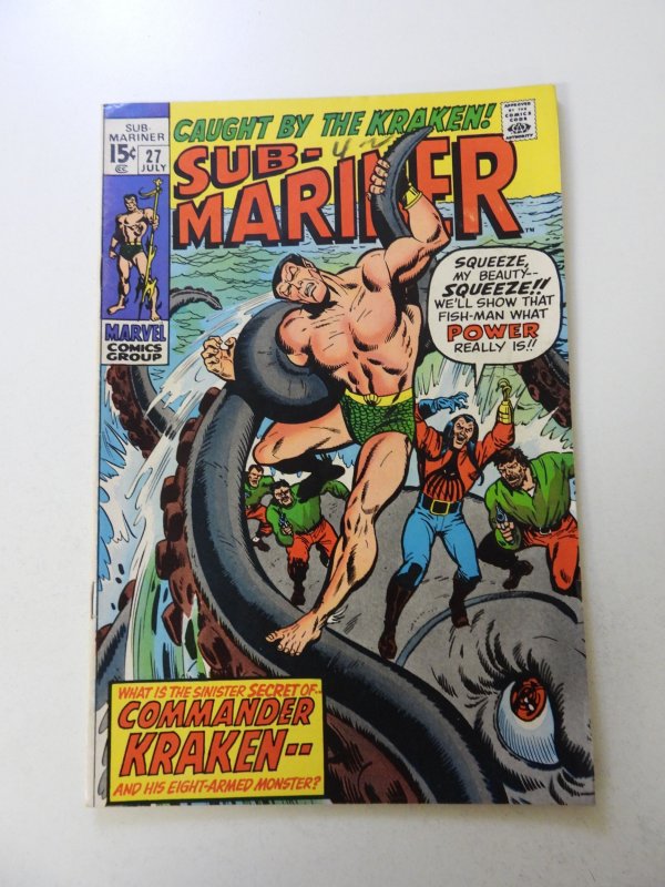 Sub-Mariner #27 (1970) FN/VF condition