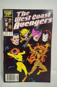 West Coast Avengers #16 Newsstand Edition (1986). H03