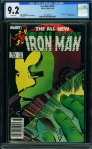 Iron Man #179 (1984) CGC 9.2 NM-