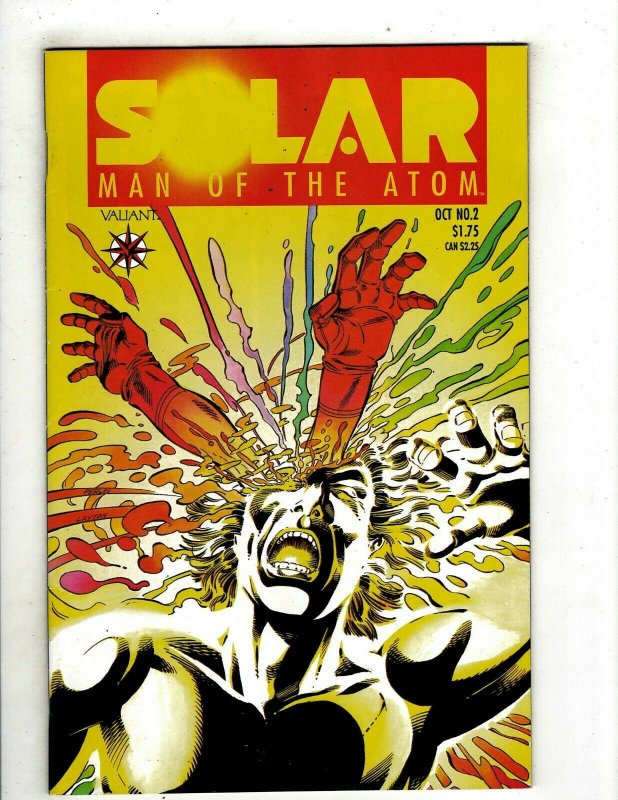 Solar Man Of The Atom # 2 VF Valiant Comic Book Pre-Unity Shadowman Rai YY10 