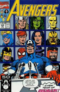 Avengers, The #329 VF ; Marvel | Rage joins the team