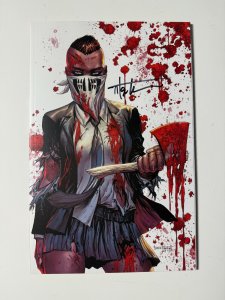 Book of Slaughter #1 Battle Damage Kirkham Variant, Kirkham Signed with COA!