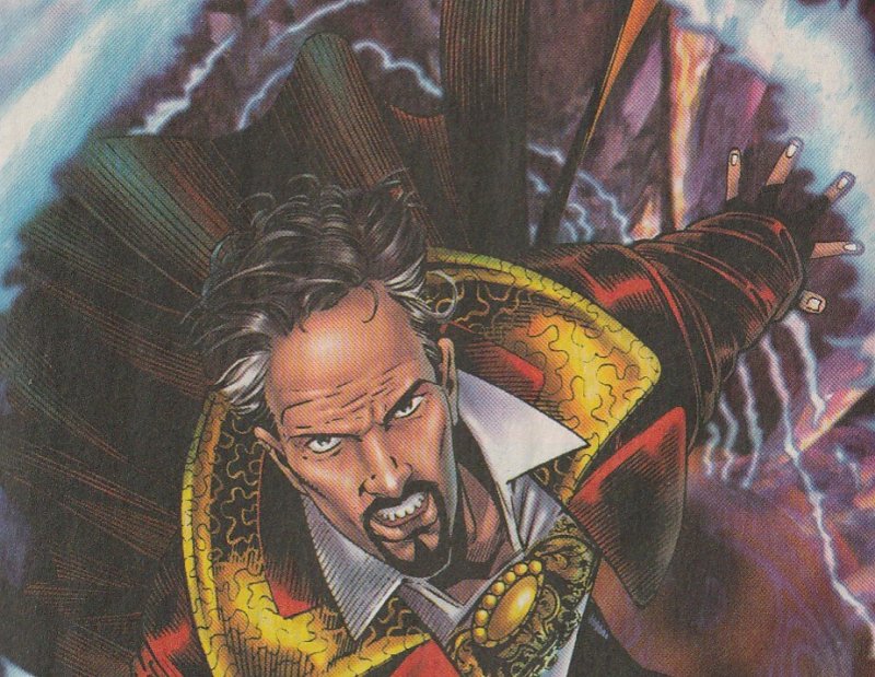Over The Edge # 2 Dr. Strange Faces Silver Dagger