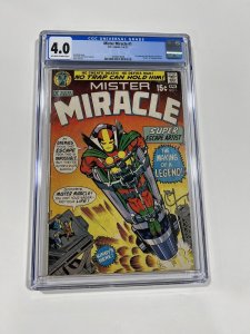 MISTER MIRACLE 1 CGC 4.0 OW/W PAGES DC COMICS 1971 