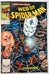 Web of Spider-Man #55 (8.0, 1989) 