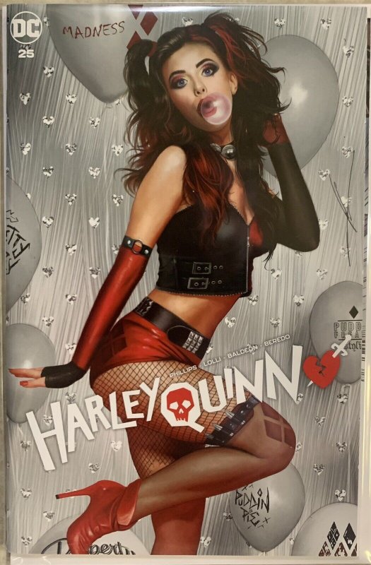 HARLEY QUINN #25 | CARLA COHEN  VARIANTS | TRADE, VIRGIN AND VIRGIN FOIL | NM