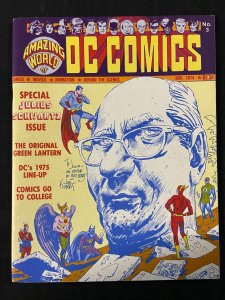 THE AMAZING WORLD OF DC COMICS #3 1974 SHAZAM TV SHOW, JOE KUBERT COVER VF+