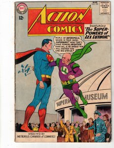 Action Comics #298 (1963)VG/FN Super-Lex vs Superman! Super-Girl Legion Wow!