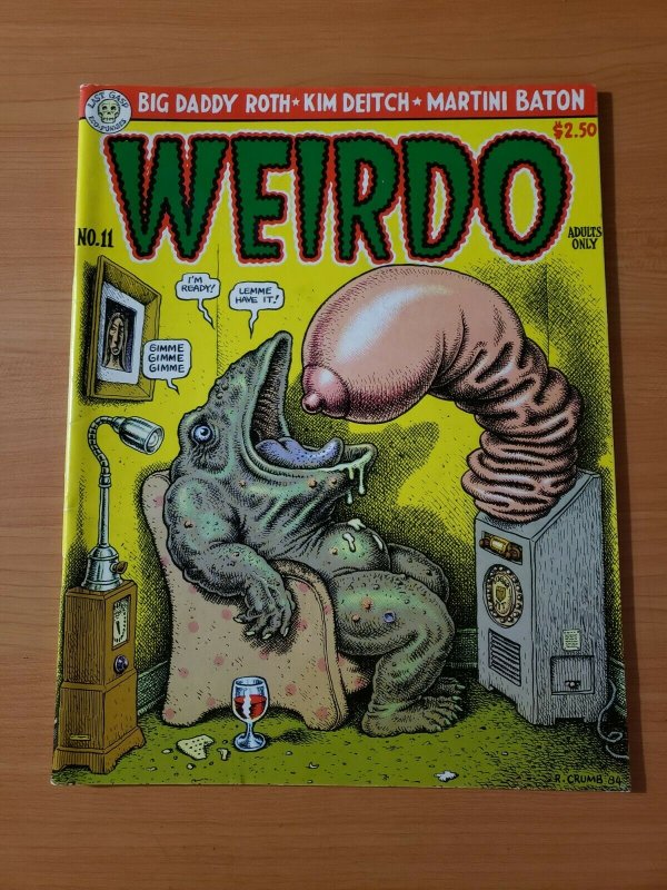 Weirdo #11 ~ VERY FINE - NEAR MINT NM ~ 1984 Last Gasp Underground R Crumb