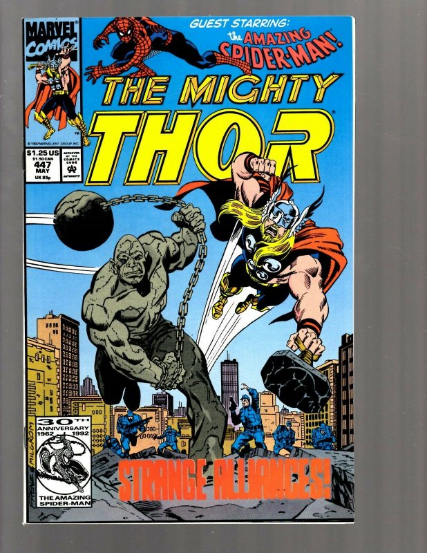 12 Thor Marvel Comics #442 443 444 445 446 447 448 449 450 451 452 +341 GK39