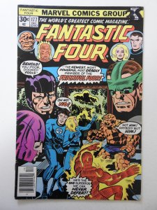 Fantastic Four #177 (1976) VG+ Condition ink on fc