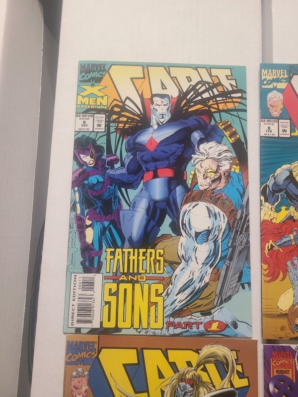 Cable (Vol 1 1993-2002) Comic Book Lot #6 #8 #9 #22 NM