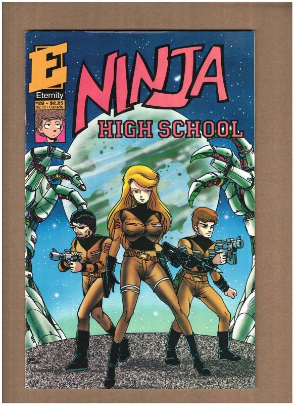 Ninja High School #28 Eternity Comics 1991 Manga VF+ 8.5