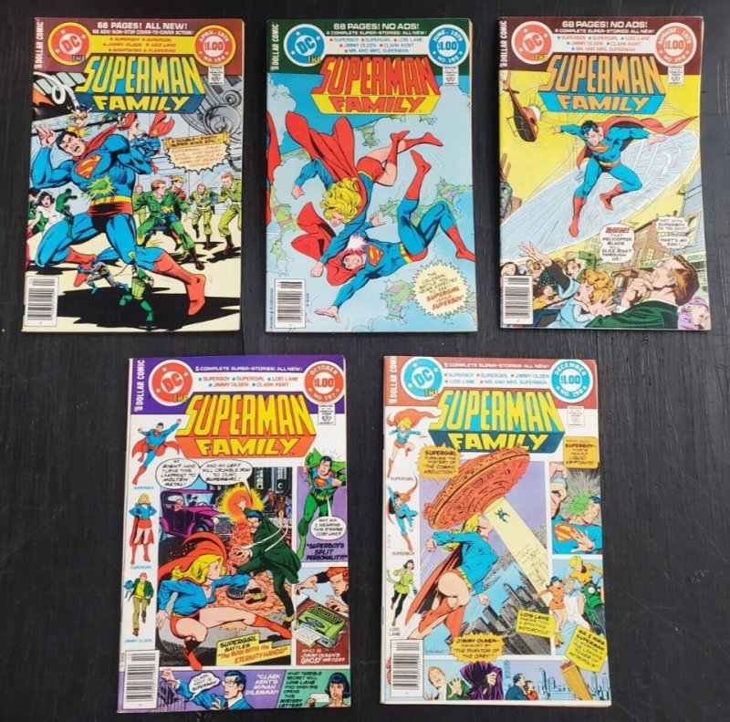 The Superman Family (1974) #'s 164-222 Complete Lot Supergirl Lois Lane