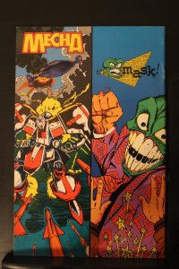 Mayhem #2 (1989) 2nd appearance of The Mask! Jim Carey Movie Key NM- or better!
