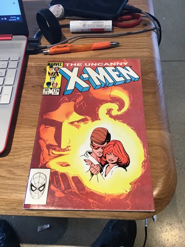 The Uncanny X-Men #174 (1983) high-grade romance issue key! VF/NM Wow